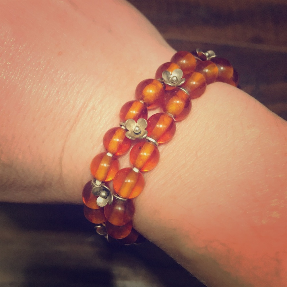Amber bracelet